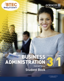 Image for BTEC Entry 3/Level 1 Business Administration Student Book