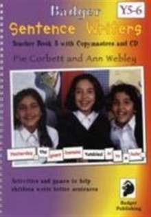 Image for Sentence Writers Teacher Book & CD: Year 5-6