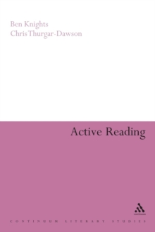 Active Reading: Transformative Writing in Literary Studies