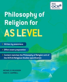 Image for Philosophy of religion for AS level