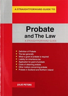 Image for Probate and The Law