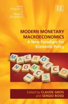 Image for Modern monetary macroeconomics  : a new paradigm for economic policy