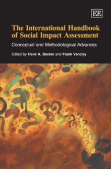 Image for The International Handbook of Social Impact Assessment