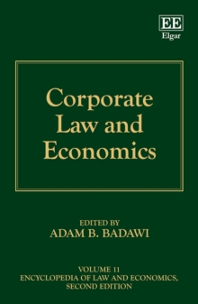 Image for Corporate Law and Economics