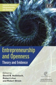 Image for Entrepreneurship and openness  : theory and evidence