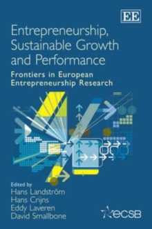 Image for Entrepreneurship, sustainable growth and performance  : frontiers in European research