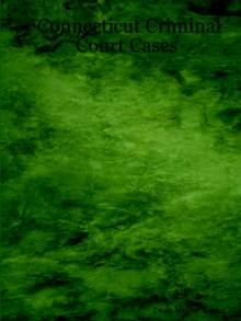Image for Connecticut Criminal Court Cases