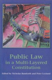 Image for Public law in a multi-layered constitution