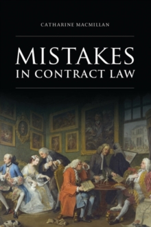 Image for Mistakes in contract law