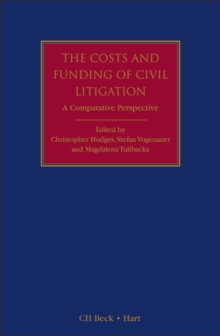 Image for The Costs and Funding of Civil Litigation