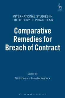 Image for Comparative remedies for breach of contract