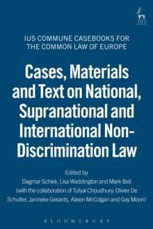 Image for Cases, materials and text on national, supranational and international non-discrimination law