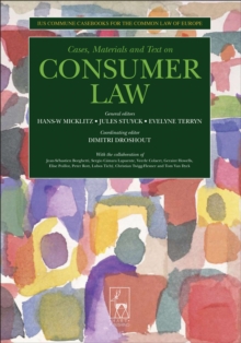 Image for Cases, materials and text on consumer law