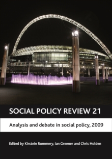 Image for Social policy review..: (Analysis and debate in social policy, 2009)