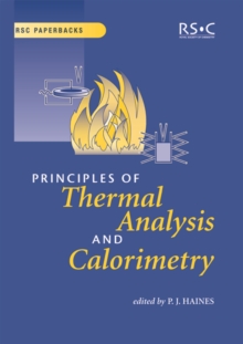 Image for Principles of thermal analysis and calorimetry