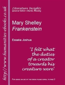 Image for Mary Shelley "Frankenstein"