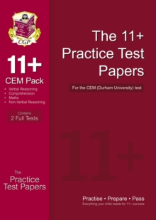 Image for 11+ Practice Papers for the CEM Test - Pack 1