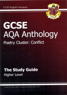 Image for GCSE English literature AQA anthologyHigher level: Conflict