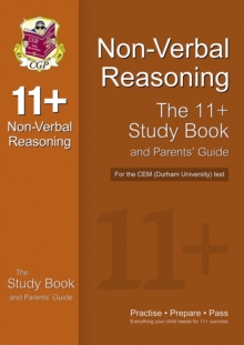 Image for 11+ Non-verbal Reasoning Study Book and Parents' Guide for the CEM Test
