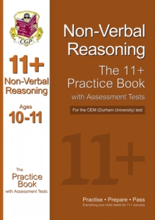 Image for 11+ Non-verbal Reasoning Practice Book with Assessment Tests (Age 10-11) for the CEM Test