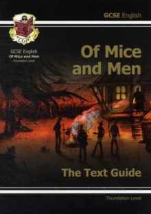 Image for Of mice and men by John Steinbeck  : the text guideFoundation level