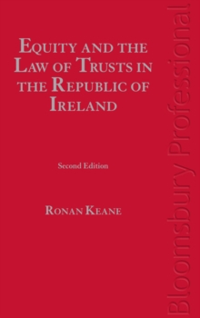 Image for Equity and the law of trusts in the Republic of Ireland