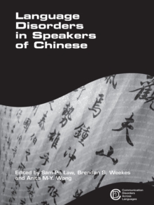 Image for Language Disorders in Speakers of Chinese