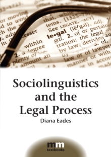 Image for Sociolinguistics and the legal process