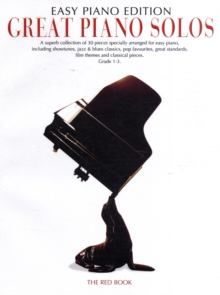 Great Piano Solos - the Red Book Easy Piano Ed.