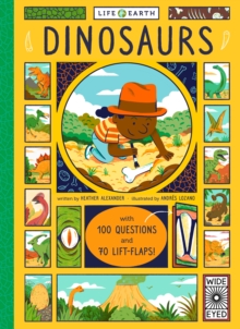 Image for Dinosaurs  : with 100 questions and 70 lift-flaps!