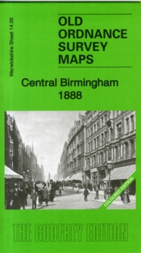 Image for Central Birmingham 1888 : Warwickshire Sheet 14.05a