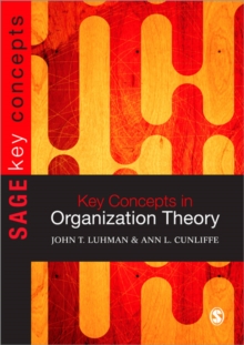 Image for Key concepts in organization theory