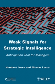 Image for Weak Signals for Strategic Intelligence