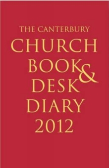 Image for The Canterbury Church Book and Desk Diary 2012: Hardback edition