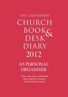 Image for The Canterbury Church Book and Desk Diary 2012: A5 Personal Organiser edition