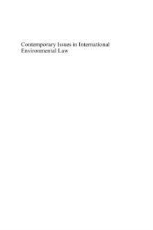 Image for Contemporary issues in international environmental law