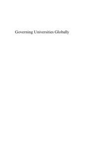 Image for Governing universities globally: organizations, regulation and rankings
