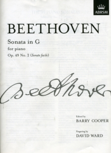 Image for Sonata in G, Op. 49 No. 2 (Sonate facile)