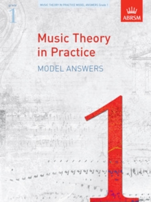 Image for Music Theory in Practice Model Answers, Grade 1