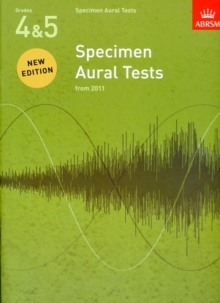 Image for Specimen aural tests  : from 2011: Grades 4 & 5