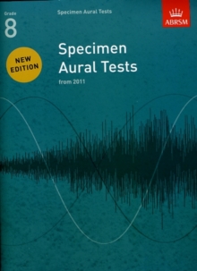 Image for Specimen aural tests  : from 2011: Grade 8
