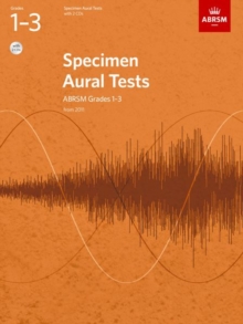 Image for Specimen aural tests  : from 2011: Grades 1-3