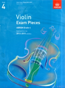 Image for Violin Exam Pieces 2012-2015, ABRSM Grade 4, Score & Part
