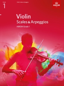 Image for Violin scales & arpeggios  : from 2012: ABRSM grade 1