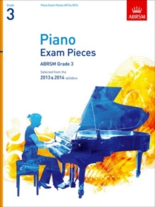 Image for Piano Exam Pieces 2013 & 2014, ABRSM Grade 3