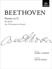 Image for Sonata in G, Op. 79 : from Vol. III
