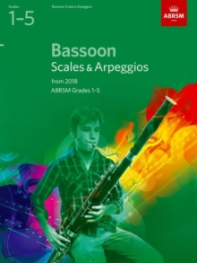 Image for Bassoon Scales & Arpeggios, ABRSM Grades 1-5