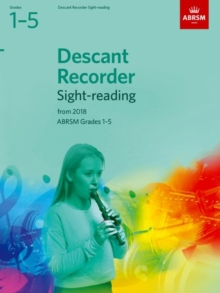 Image for Descant Recorder Sight-Reading Tests, ABRSM Grades 1-5 : from 2018