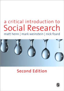 Image for A critical introduction to social research