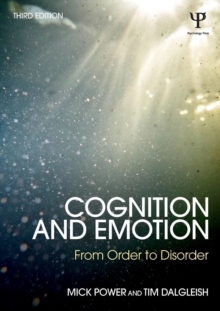 Image for Cognition and emotion  : from order to disorder